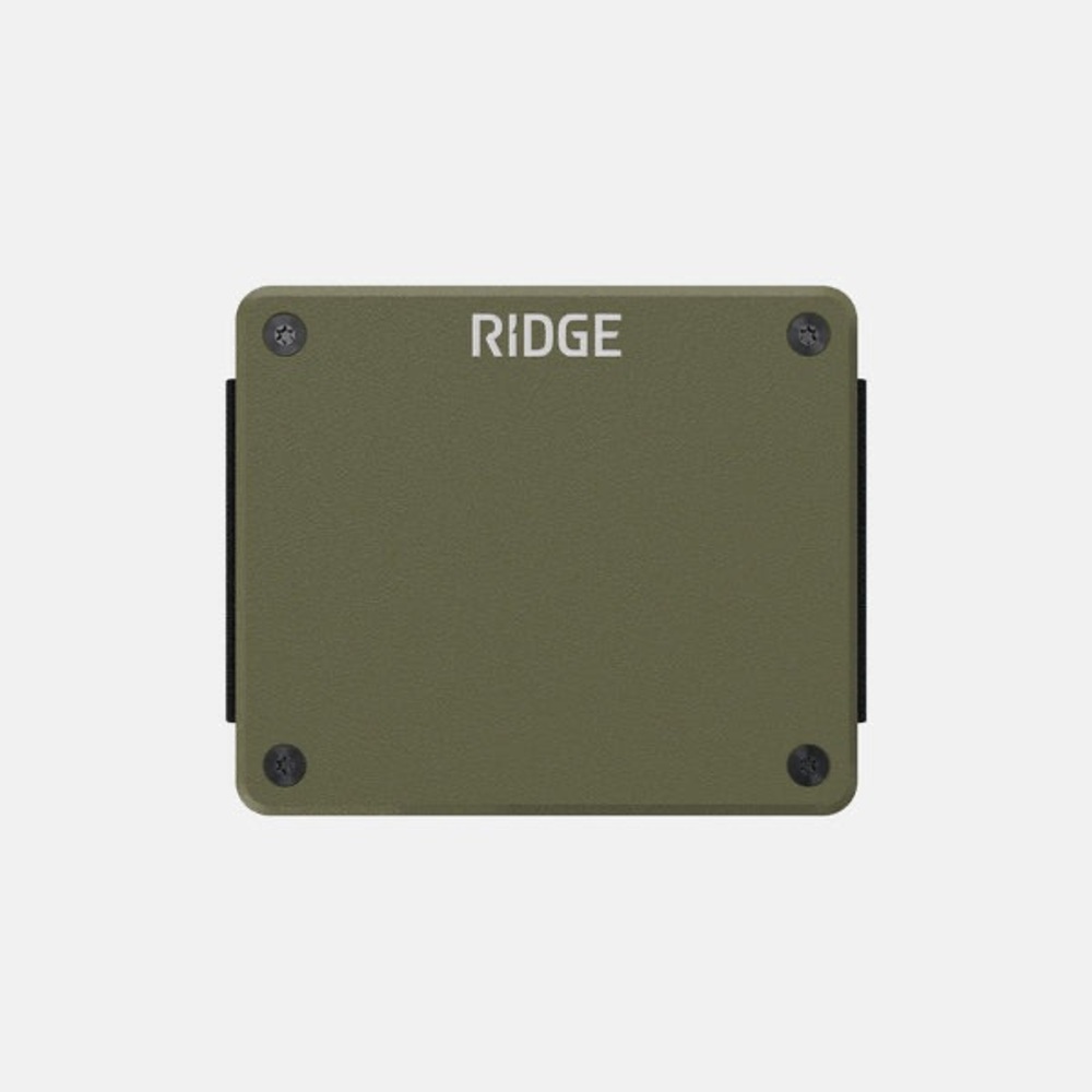 NEW Ridge Matte Olive Green Lite Wallet